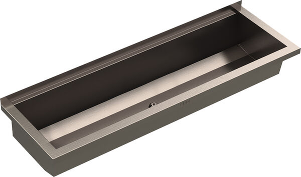 Waschrinne KWC Planox PL12 Breite 120 cm, Tiefe 38,2 cm ohne Armaturenbank  image number 0