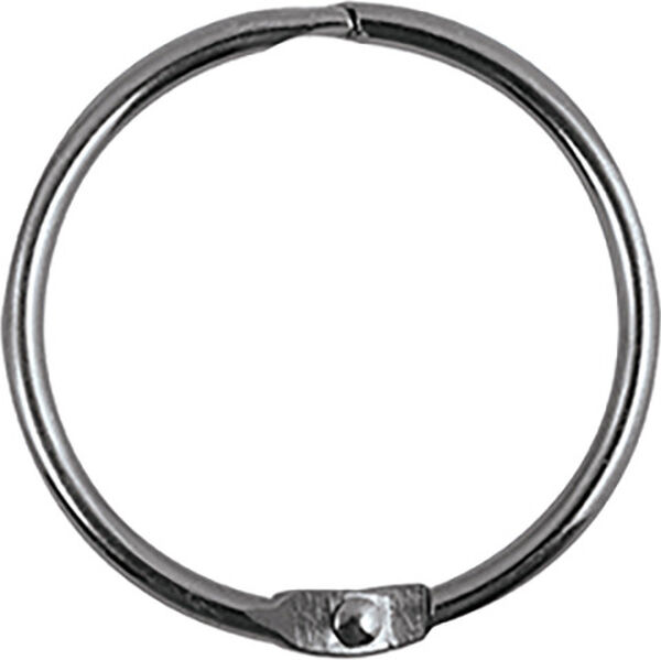 Anneaux pour rideaux Spirella Ringo small Titan black image number 0