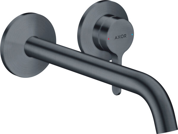 Wandmischer-Endmontageset Axor brushed black chrome image number 0