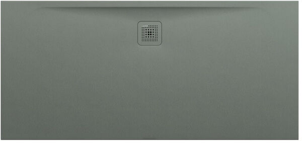 Duschwanne Laufen Pro Superflach 160 x 75 cm Betongrau matt image number 0