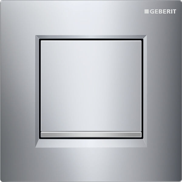 Urinoirsteuerung Geberit Typ20 square glanz/matt/glanz image number 0