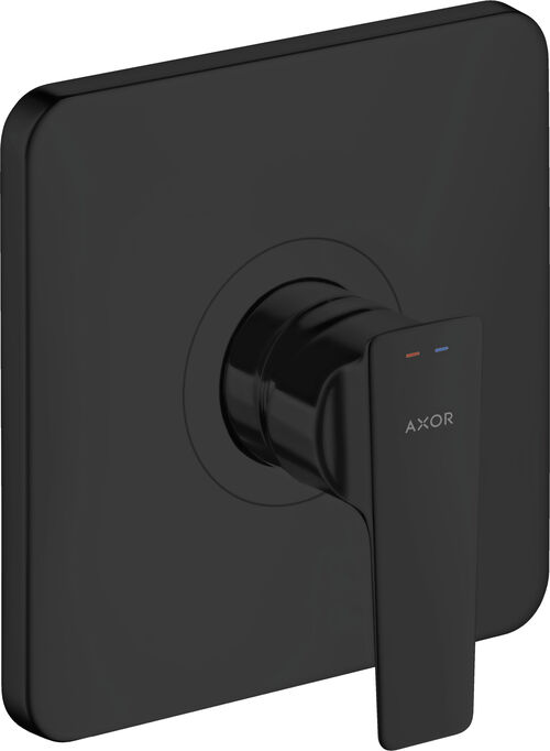Duschenmischer-Endmontageset Axor Citterio E Schwarz matt