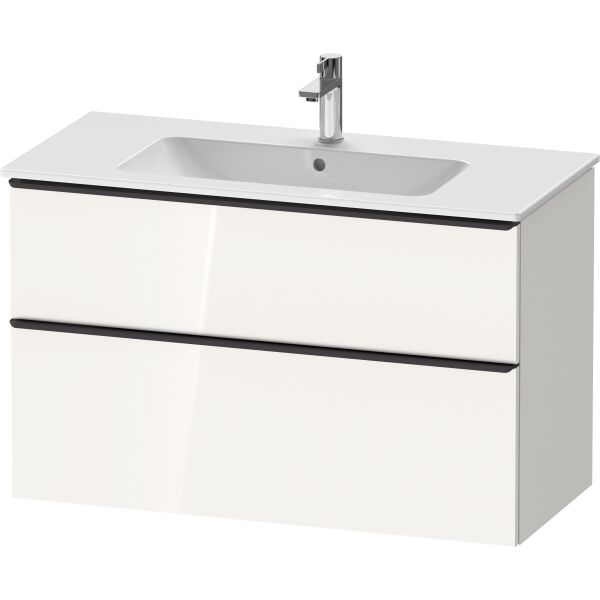 Meuble sous-lavabo Duravit D-Neo Blanc brillant image number 1