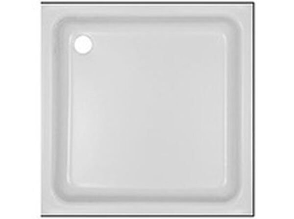Receveur de douche Schmidlin avec rebords 80 x 80 cm Blanc image number 0