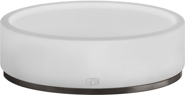 Porte-savon Gessi 316 Black metal brushed Flessa image number 0