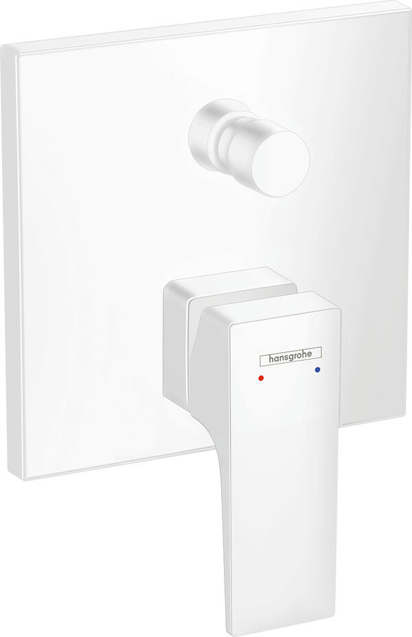 Bademischer - Endmontageset Hansgrohe Metropol Weiss matt image number 0