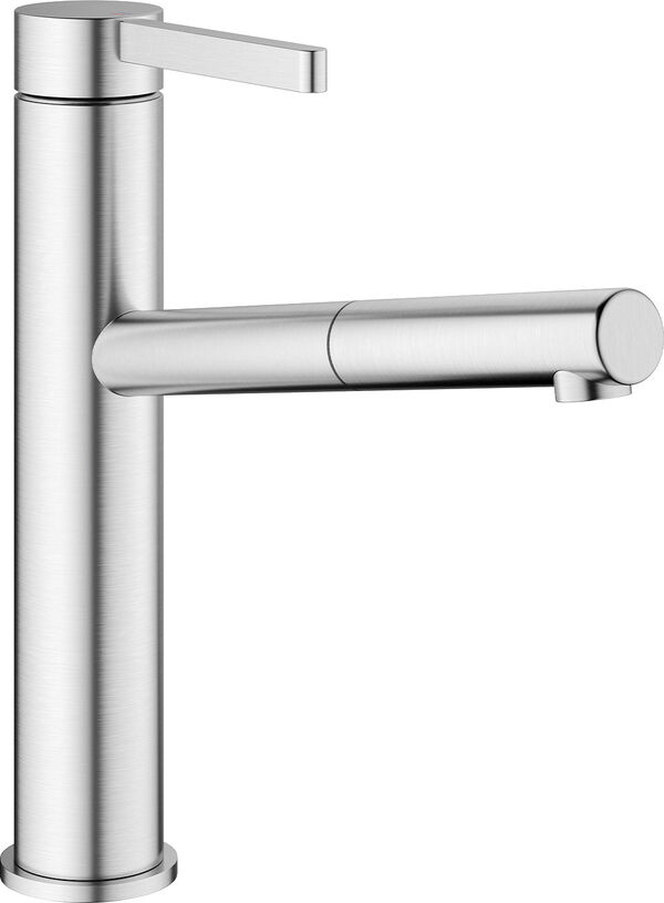 Spültischmischer KWC Bevo E Edelstahl matt image number 0