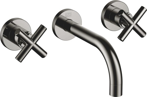 Wandbatterie-Endmontageset Dornbracht Tara. Dark chrome image number 0