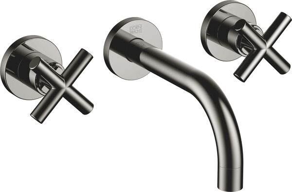 Wandbatterie-Endmontageset Dornbracht Tara. Dark chrome image number 0