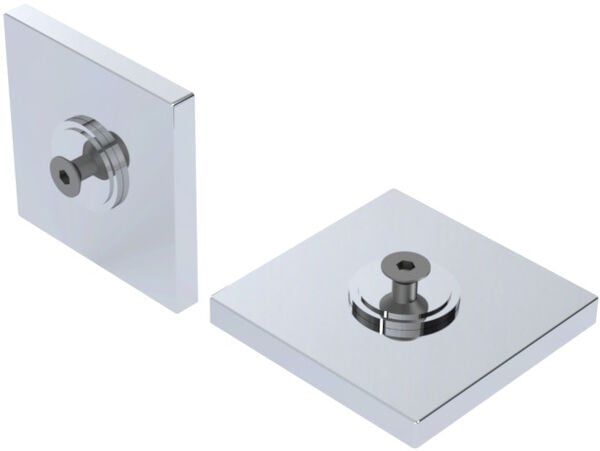 Set adesivo Adesio, 2 rosette angolari, per aste da doccia Alterna fit 6531 403 / 404, fissazione image number 0
