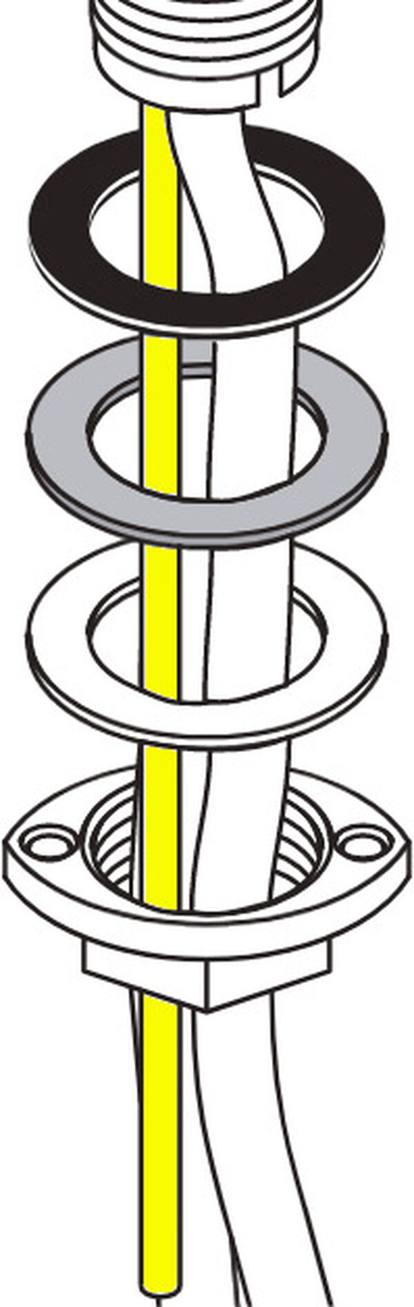 Zugstange Hansgrohe Axor Arco verchromt image number 0