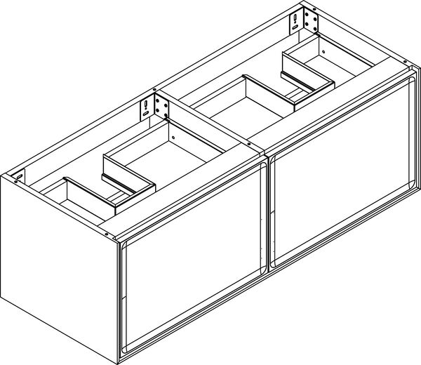Meuble sous-lavabo Alterna elena plus Blanc image number 0