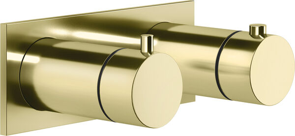 Duschmischer-Endmontageset Gessi Anello / Ingranaggio Messing PVD image number 0