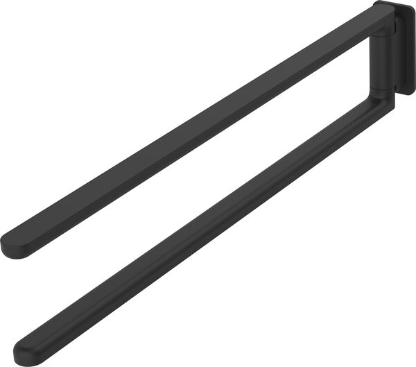 Porte-serviette Bodenschatz Nia Adesio Noir mat image number 0