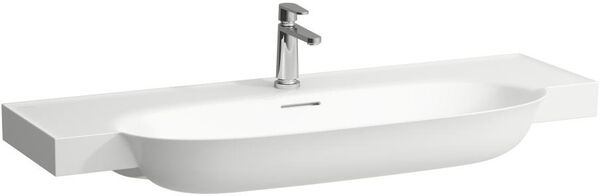 Waschtisch Laufen New Classic 120 x 48 cm Weiss Cleaneffekt image number 0