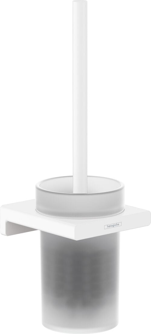 Portaspazzola Hansgrohe AddStoris bianco opaco