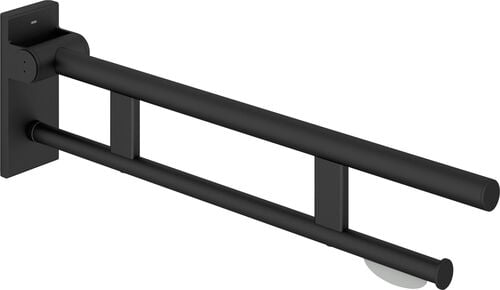 Barre d`appui relevable mobile Hewi 900 Duo Noir mat