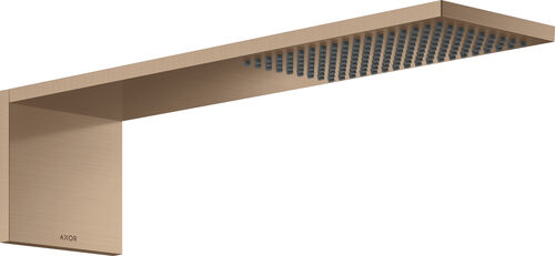 Shower Composition Axor Brushed red gold