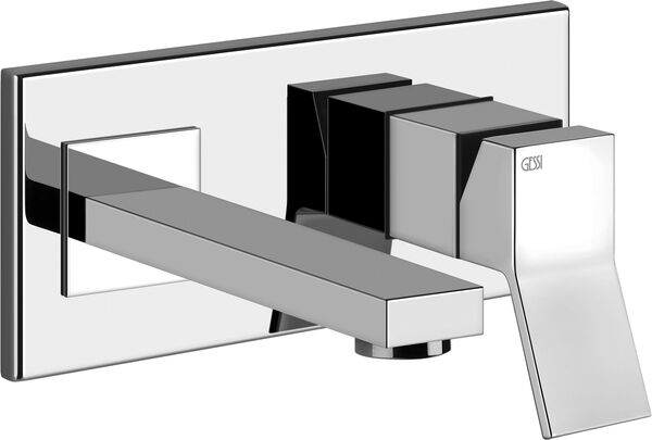 Wandmischer-Endmontageset Gessi Rettangolo K ½" verchromt image number 0