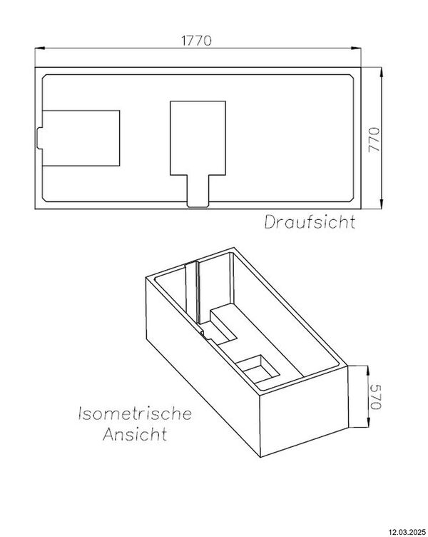 Badewannentr&auml;ger Schedel image number 1