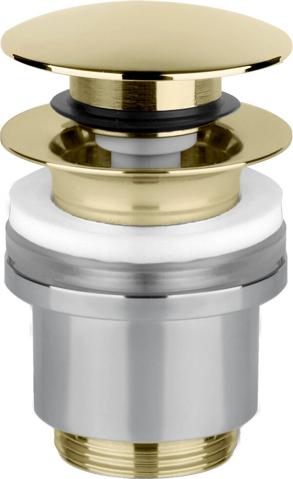 Soupape d'&eacute;coulement Gessi Stop&Go 1&frac14;" Laitone PVD image number 0