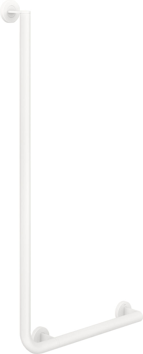 Barre d'appui d'angle Hewi 900 Blanc mat