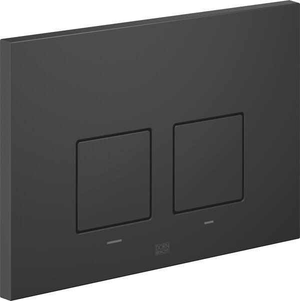 Bet&auml;tigungsplatte Dornbracht Schwarz matt image number 0