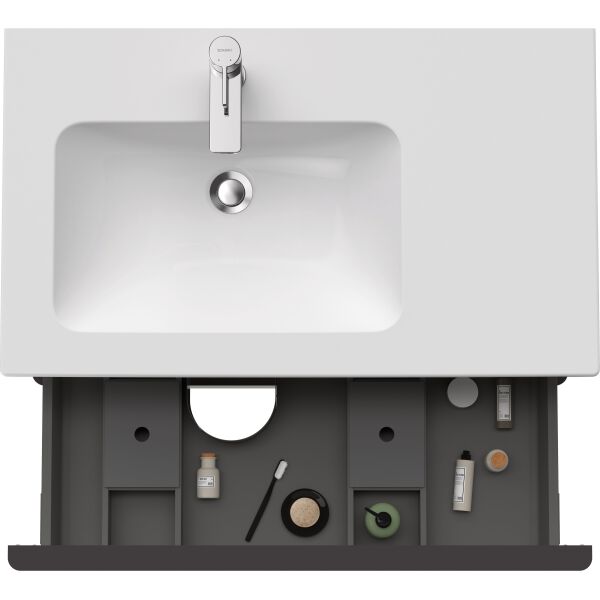 Waschtischm&ouml;bel Duravit D-Neo Betongrau matt image number 4