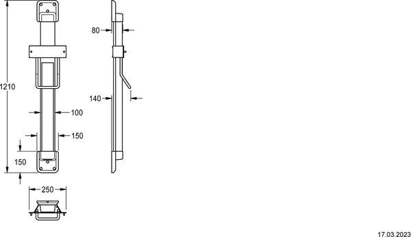 H&ouml;henverstellung KWC Schwarz image number 1