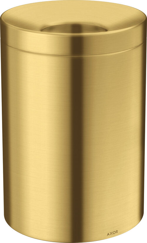Abfalleimer Axor Universal Circular brushed gold optic