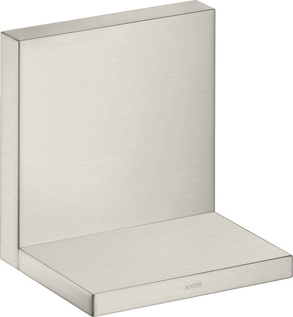 Ablagemodul-Endmontageset Axor Starck Edelstahloptik image number 0