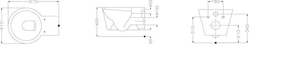 Wand-Klosett Philippe Starck 1 weiss image number 1