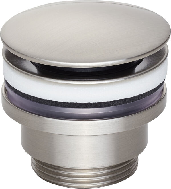 Soupape d'&eacute;coulement ClickClack Nickel brushed image number 0