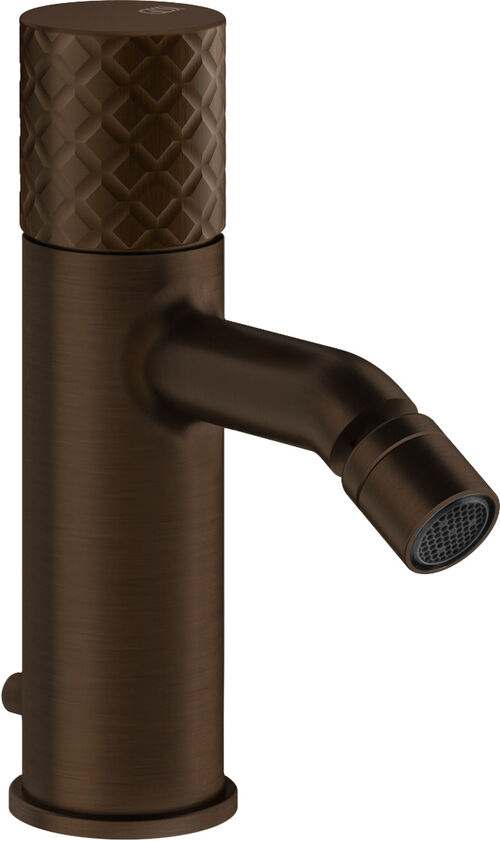 M&eacute;langeur de bidet Gessi Habito Dark bronze Intreccio