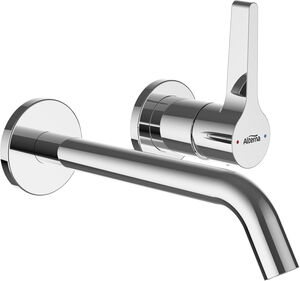 Miscelatore a parete Alterna architect S ad incasso bocca fissa, s 175 senza corpo