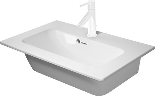 Lavabo per mobili Duravit me by Starck Compact 63 x 40 cm Bianco