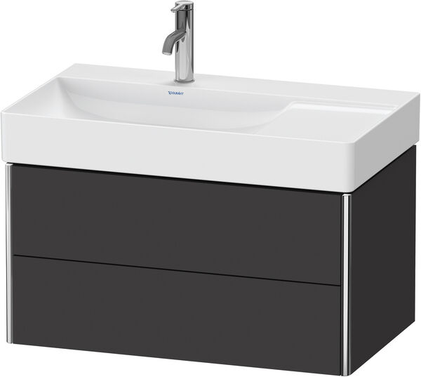 Meuble sous-lavabo Duravit XSquare Graphite super mat image number 0
