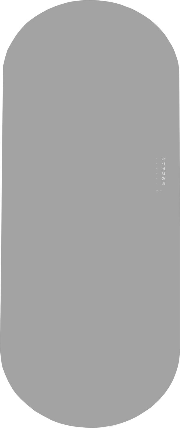 Radiateur de bain Eyebeam Soap M Gris basalte image number 0