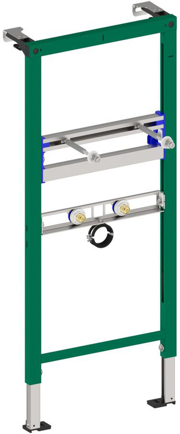 Waschtischelement Laufen Ineo Montagerahmen, Höhe 112 cm Breite 50 cm Füsse verstellbar image number 0