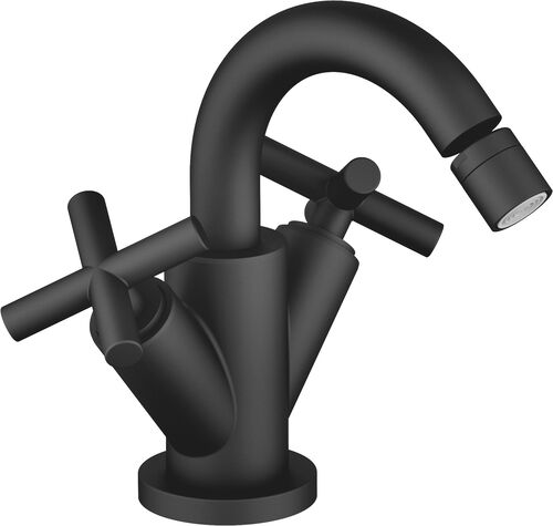 Batteria per bidet Dornbracht Tara. Nero opaco
