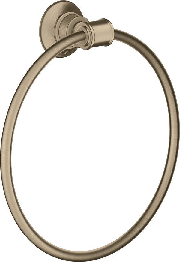 Porte-linge &agrave; anneau Axor Montreux Brushed nickel image number 0
