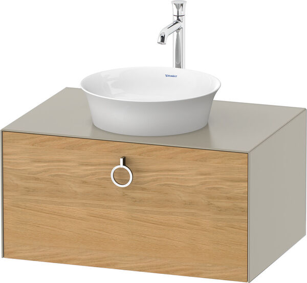 Meuble sous-lavabo Duravit White Tulip Taupe mat image number 0