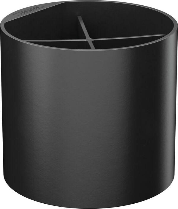 Becher Hansgrohe WallStoris Schwarz matt image number 0