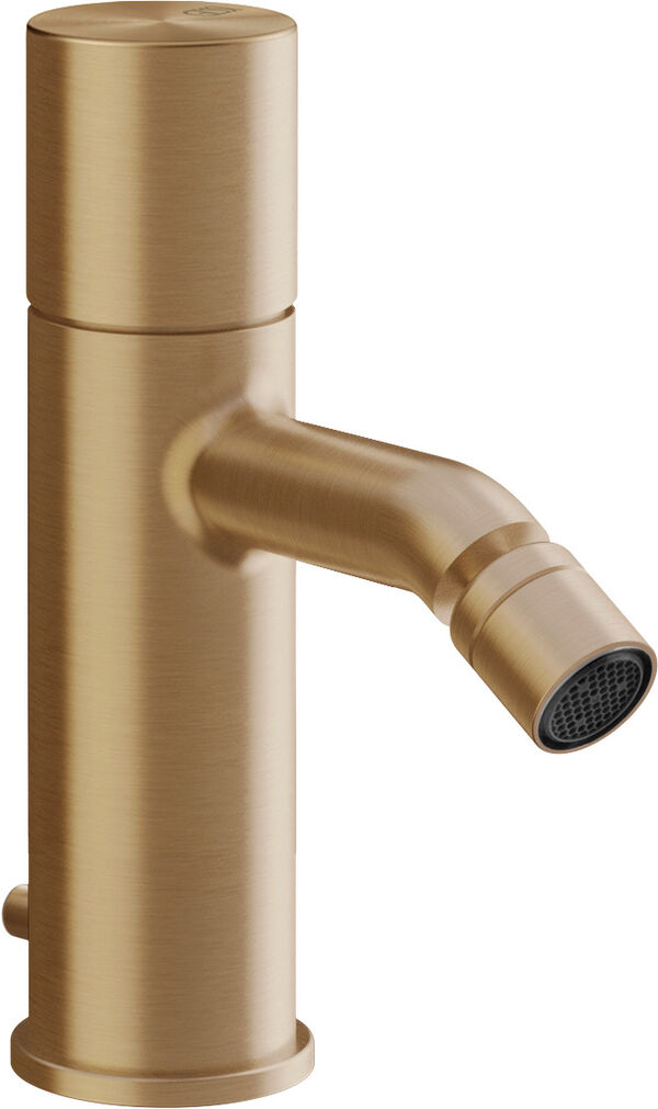 M&eacute;langeur de bidet Gessi Habito Warm bronze brushed PVD Unito image number 0