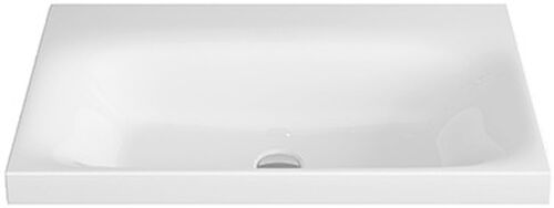 Auflegewaschtisch Schmidlin Viva 80 x 47.5 cm Weiss Cleaneffekt