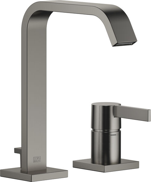 Batteria a due fori Dornbracht Imo Dark platino opaco Con Aeratore