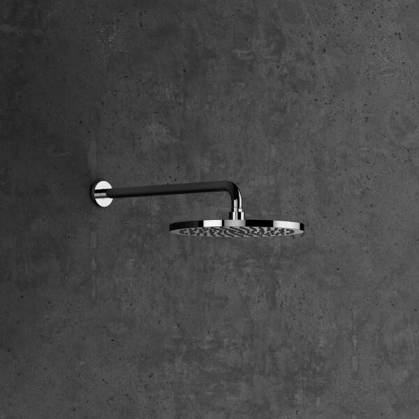 Regenbrause Dornbracht mit Wandanschluss &frac12;" Schwarz matt image number 1