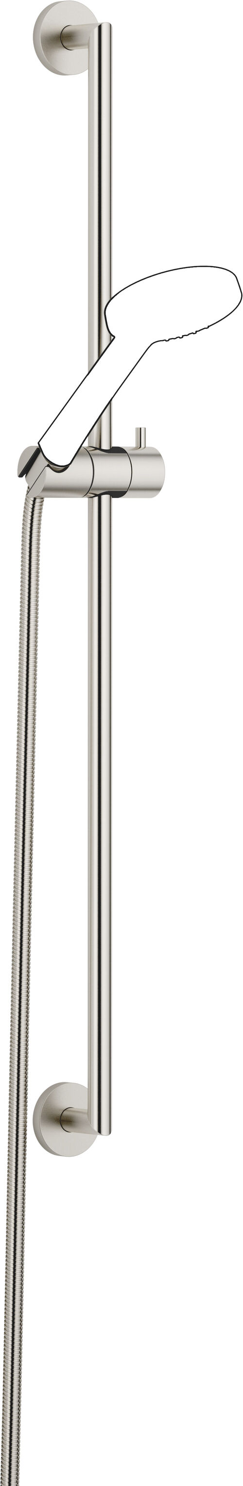 Duschgleitstange Dornbracht Platin matt