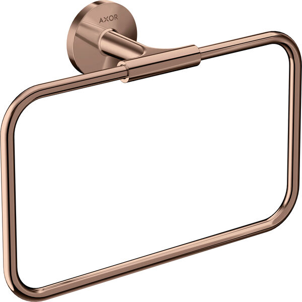 Porte-linge &agrave; anneau Axor Universal Circular Polished red gold image number 0
