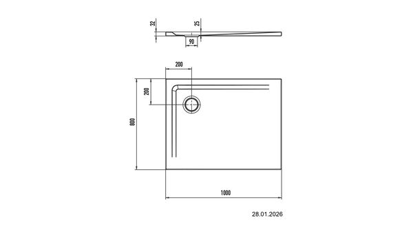 Duschwanne Kaldewei Superplan Cool grey 30 Gleitschutz Secure Plus image number 2